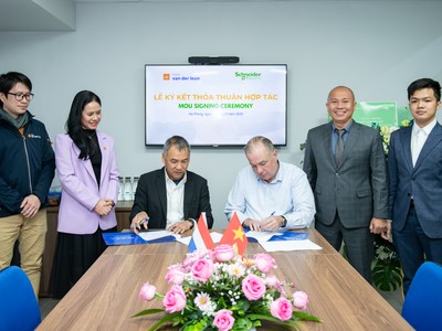 Schneider Electric và Van Der Leun Việt Nam ký kết hợp tác