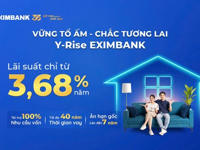 Gói vay Y-Rise Eximbank cho người trẻ