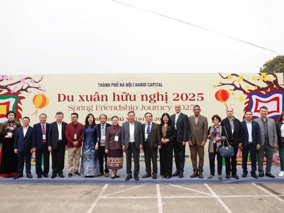 Du xuân Hữu nghị 2025: Cầu nối văn hóa, du lịch Thủ đô với bạn bè quốc tế 
