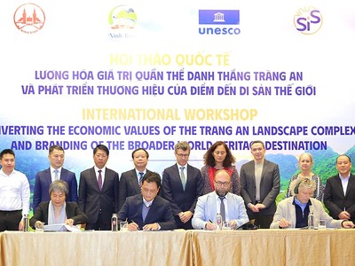 Quần thể danh thắng Tràng An được lượng hóa với giá trị 213 tỷ USD 