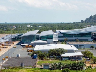Cảng hàng không quốc tế Phú Quốc hiện hữu.