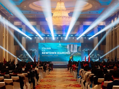 Toàn cảnh lễ ra quân năm 2025 của tổ hợp căn hộ cao cấp Newtown Diamond
