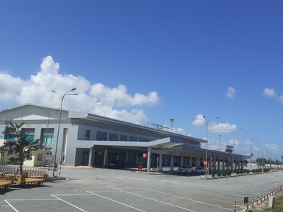 Cảng hàng không Chu Lai - Quảng Nam (Ảnh: Lưu Bang).