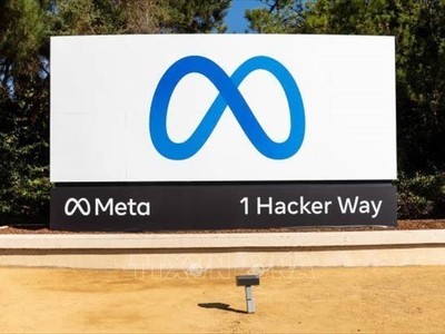 Trụ sở Meta tại Menlo Park, California, Mỹ. Ảnh: Getty Images/TTXVN