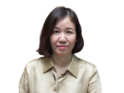 Bà Nguyễn Thị Mai Hạnh, Trưởng ban Ban Hệ thống tài khoản quốc gia, Cục Thống kê (Bộ Tài chính)