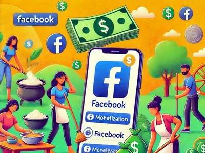 Từ nay, nhà sáng tạo nội dung đăng tải hoạt động nấu ăn, chăn bò, trồng cây... đều có thể kiếm tiền từ Facebook. Ảnh: ChatGPT