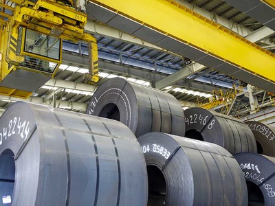 Thị trường thép toàn cầu đang chịu sức ép lớn từ việc Mỹ tăng thuế nhập khẩu (Ảnh: Đ.T) 