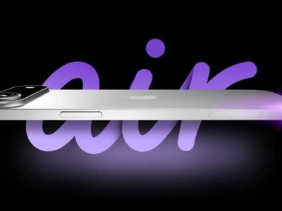 Ảnh dựng iPhone 17 Air. Ảnh: FrontPageTech