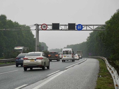 Một đoạn cao tốc Cầu Giẽ - Ninh Bình do VEC đầu tư. (Ảnh: Hữu Chánh).