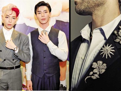 Đức Phúc - Erik cùng nhau diện phụ kiện trang sức từ Cartier, một trong những thương hiệu xa xỉ bậc nhất thế giới. 