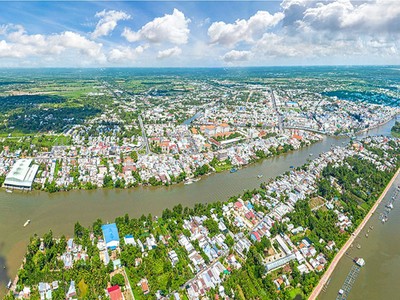 Dự án toạ lạc xã Tân Phú Đông và phường An Hoà, TP. Sa Đéc, tỉnh Đồng Tháp. Nguồn: baodongthap.vn