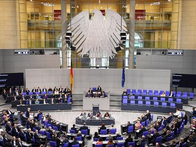 Toàn cảnh một phiên họp Quốc hội Đức tại thủ đô Berlin. Ảnh: THX/TTXVN