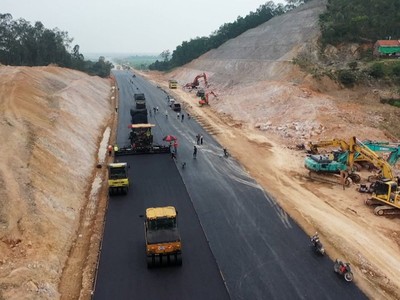 Dự án đầu tư công ở Hà Tĩnh - Ảnh: Đài PT&TH Hà Tĩnh