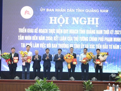 Tỉnh Quảng Nam đã trao chứng nhận đầu tư cho nhiều dự án tại sự kiện xúc tiến đầu tư năm 2025.