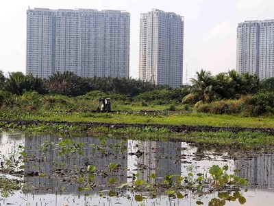 Nghị quyết thí điểm thực hiện dự án nhà ở thương mại thông qua thỏa thuận về nhận quyền sử dụng đất hoặc đang có quyền sử dụng đất sẽ tháo gỡ cho 343 dự án tại TP.HCM. Ảnh: Lê Toàn