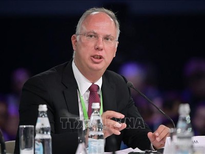 Ông Kirill Dmitriev tại một sự kiện ở Moskva. Ảnh tư liệu: AFP/TTXVN