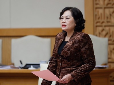 Thống đốc Ngân hàng Nhà nước Nguyễn Thị Hồng.