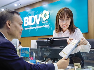 BIDV là một trong những ngân hàng rót vốn vào lĩnh vực hạ tầng nhiều nhất hiện nay. Ảnh: Đức Thanh 