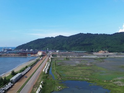 Khu kinh tế Chân Mây - Lăng Cô, huyện Phú Lộc, TP. Huế. Ảnh: Ngọc Tân