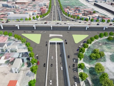Hà Nội duyệt dự án hầm chui Hoàng Quốc Việt - Phạm Văn Đồng 3000 tỷ đồng 
