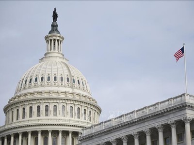 Tòa nhà Quốc hội Mỹ ở Washington, DC. Ảnh: THX/TTXVN