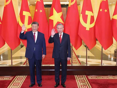 Tổng Bí thư Tô Lâm hội đàm với Tổng Bí thư, Chủ tịch Trung Quốc Tập Cận Bình 