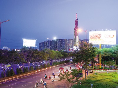 TP.HCM được đánh giá là nơi phù hợp để xây dựng trung tâm tài chính quốc tế. Ảnh: Đức Thanh