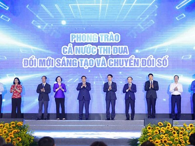 Thủ tướng phát động phong trào "Cả nước thi đua đổi mới sáng tạo, chuyển đổi số" 