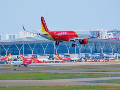 Tiếp tục mở rộng mạng bay quốc tế, Vietjet đạt lợi nhuận hợp nhất cao trong quý I/2025. 