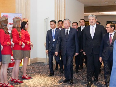 Sự kiện diễn ra trang trọng với sự tham dự của Tổng Bí thư Tô Lâm trong khuôn khổ chuyến thăm cấp Nhà nước tại Cộng hòa Kazakhstan