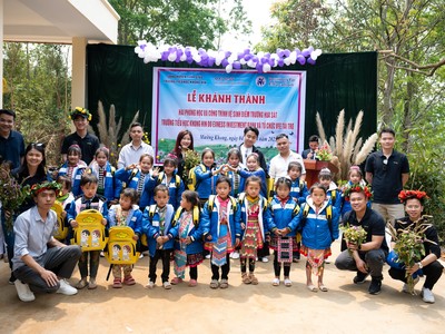 Ngân hàng Đầu tư Exness phát triển cơ sở hạ tầng và cộng đồng ở Việt Nam nhằm hỗ trợ giáo dục bậc tiểu học và trung học cơ sở