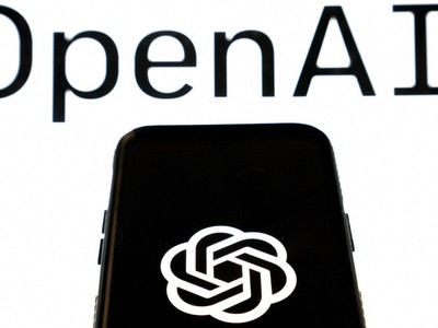 Biểu tượng ChatGPT của Công ty OpenAI tại một văn phòng ở Washington DC. Ảnh: AFP/TTXVN