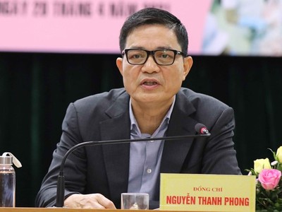 Ông Nguyễn Thanh Phong, thời điểm còn là Cục trưởng Cục An toàn thực phẩm, Bộ Y tế.