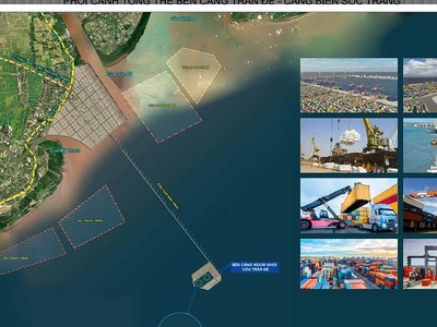 Cảng biển Trần Đề đóng vai trò là cảng cửa ngõ cho vùng ĐBSCL, thúc đẩy phát triển kinh tế - xã hội cho toàn Vùng.