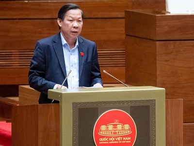 Chủ nhiệm Ủy ban Kinh tế và Tài chính Phan Văn Mãi. 