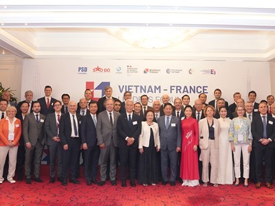 FPT, Vietjet (VJC) cùng nhiều tập đoàn lớn dự Diễn đàn Lãnh đạo Việt Nam - Pháp dịp Tổng thống Pháp Macron thăm Hà Nội