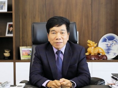 Ông Nguyễn Quốc Hiệp - Chủ tịch Công ty CP Đầu tư bất động sản Toàn Cầu (GP.INVEST), Chủ tịch Hiệp hội Các nhà thầu xây dựng Việt Nam (VACC)