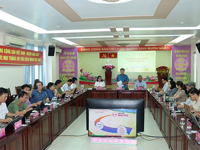 Toàn cảnh Hội nghị Giao ban báo chí tỉnh Đồng Tháp tháng 5/2025. Ảnh Cổng TTĐT Đồng Tháp