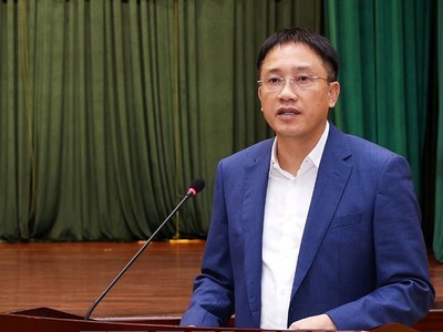 Ông Mai Sơn, Phó cục trưởng Cục Thuế, Bộ Tài chính. Ảnh: TTXVN 