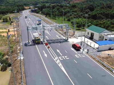 Dự án thành phần cao tốc Bắc - Nam, đoạn Nha Trang - Cam Lâm do Tập đoàn Sơn Hải đầu tư theo phương thức PPP. 