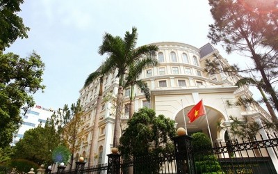 Trụ sở Bộ Tài chính. Ảnh: Lê Tiên 