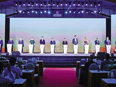 Lễ khởi công Dự án Khu phức hợp đô thị, du lịch sinh thái, sân golf Khoái Châu (tỉnh Hưng Yên) 