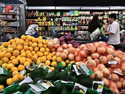 Bên trong một cửa hàng tiện lợi ở thành phố Rosemead, bang California, Mỹ. Ảnh: AFP