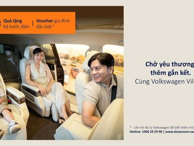 Volkswagen đẩy mạnh ưu đãi tháng 6, cơ hội vàng cho khách hàng gia đình và nhà đầu tư xe cao cấp