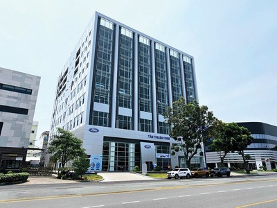 Ford Tân Thuận là showroom lớn nhất Đông Nam Á thuộc hệ thống showroom của City Ford