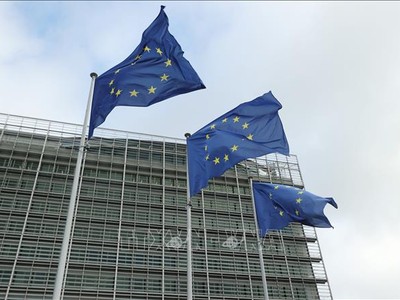 Trụ sở Ủy ban châu Âu tại Brussels, Bỉ. Ảnh: THX/TTXVN