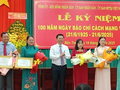 Báo chí luôn đồng hành cùng Bến Tre phát triển, vươn mình 