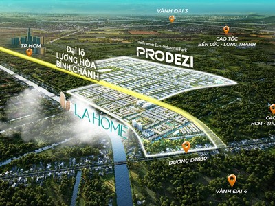 Dòng chảy công nghiệp đổ về khu Tây TP.HCM, LA Home thành điểm đến an cư nhờ tọa độ chiến lược