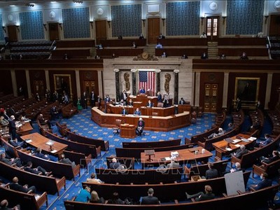 Một phiên họp của Quốc hội Pháp. Ảnh tư liệu: THX/TTXVN