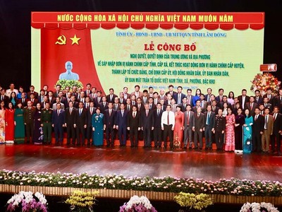 Công bố nhân sự lãnh đạo tỉnh có diện tích lớn nhất cả nước 